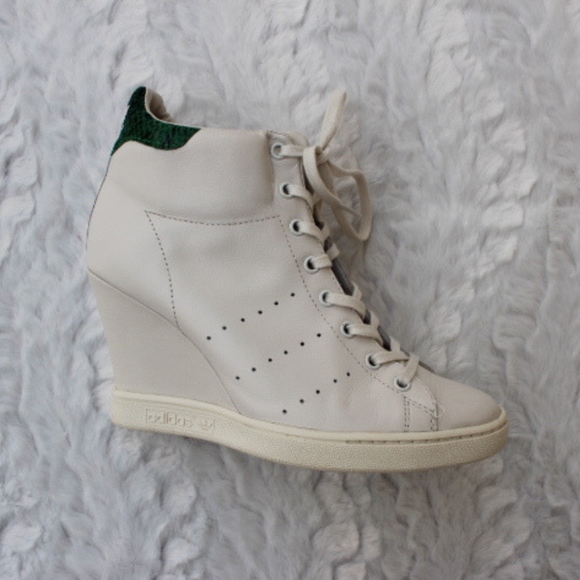 adidas high heel wedge sneakers